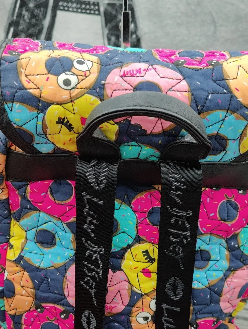 Betsey Johnson Donut Backpack